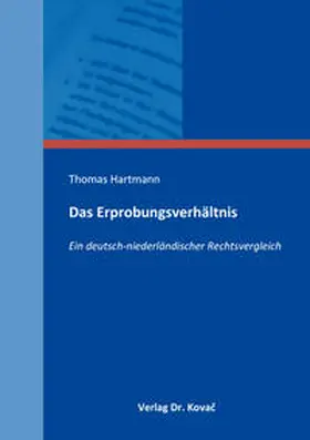 Hartmann | Das Erprobungsverhältnis | Buch | 978-3-8300-9033-5 | www.sack.de