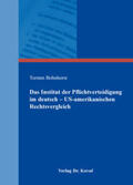 Bohnhorst |  Das Institut der Pflichtverteidigung im deutsch – US-amerikanischen Rechtsvergleich | Buch |  Sack Fachmedien