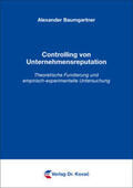 Baumgartner |  Controlling von Unternehmensreputation | Buch |  Sack Fachmedien