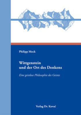 Mock |  Wittgenstein und der Ort des Denkens | Buch |  Sack Fachmedien