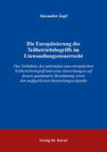 Zapf |  Die Europäisierung des Teilbetriebsbegriffs im Umwandlungssteuerrecht | Buch |  Sack Fachmedien