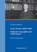 Kophamel |  Franz Termer (1894–1968) – Politische Geographie und Völkerkunde | Buch |  Sack Fachmedien