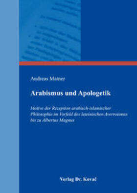 Matner |  Arabismus und Apologetik | Buch |  Sack Fachmedien