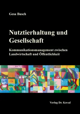 Busch |  Nutztierhaltung und Gesellschaft | Buch |  Sack Fachmedien