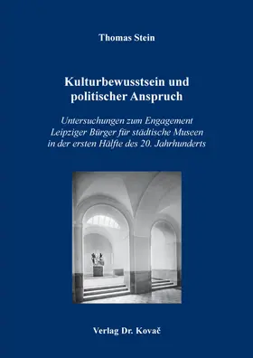 Stein |  Kulturbewusstsein und politischer Anspruch | Buch |  Sack Fachmedien