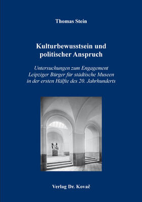 Stein |  Kulturbewusstsein und politischer Anspruch | Buch |  Sack Fachmedien
