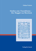 Freiseis |  Studien zum Chassidismus – Der Maggid von Mesritsch | Buch |  Sack Fachmedien