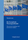 Lenz |  Die Europäische Wissensgesellschaft | Buch |  Sack Fachmedien