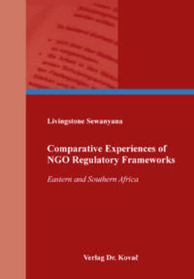 Sewanyana | Comparative Experiences of NGO Regulatory Frameworks | Buch | 978-3-8300-9548-4 | sack.de