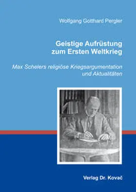 Pergler |  Geistige Aufrüstung zum Ersten Weltkrieg | Buch |  Sack Fachmedien