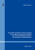 Mehrmann |  Der Einfluss steuerlicher Verlustverrechnung auf Investitionsentscheidungen bei Risiko unter Berücksichtigung präskriptiver und deskriptiver Verhaltenselemente | Buch |  Sack Fachmedien