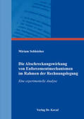 Schleicher |  Die Abschreckungswirkung von Enforcementmechanismen im Rahmen der Rechnungslegung | Buch |  Sack Fachmedien