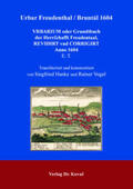 Hanke / Vogel |  Urbar Freudenthal / Bruntál 1604 | Buch |  Sack Fachmedien