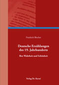 Blocher |  Deutsche Erzählungen des 19. Jahrhunderts | Buch |  Sack Fachmedien