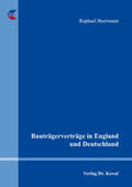 Beermann |  Bauträgerverträge in England und Deutschland | Buch |  Sack Fachmedien