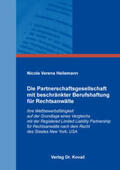 Heilemann |  Die Partnerschaftsgesellschaft mit beschränkter Berufshaftung für Rechtsanwälte | Buch |  Sack Fachmedien