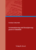 Echterfeld |  Systematisierung und Konzipierung passiver Einkünfte | Buch |  Sack Fachmedien