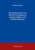 Schilde |  Die Kompensation von Marktverwirrungen im Immaterialgüter- und Wettbewerbsrecht | Buch |  Sack Fachmedien