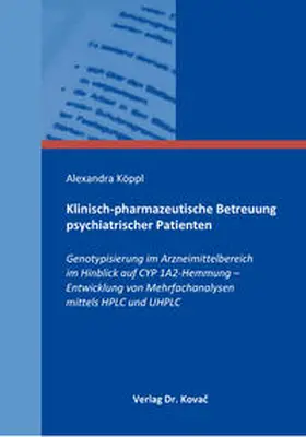 Köppl |  Klinisch-pharmazeutische Betreuung psychiatrischer Patienten | Buch |  Sack Fachmedien