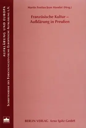 Fontius / Mondot |  Französische Kultur - Aufklärung in Preussen | Buch |  Sack Fachmedien