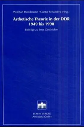 Henckmann / Schandera |  Ästhetische Theorie in der DDR 1949 bis 1990 | Buch |  Sack Fachmedien