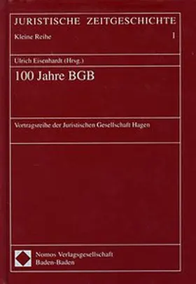 Eisenhardt |  100 Jahre BGB | Buch |  Sack Fachmedien