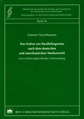 Harriehausen |  Das Verbot von Parallelimporten nach dem deutschen und amerikanischen Markenrecht | Buch |  Sack Fachmedien