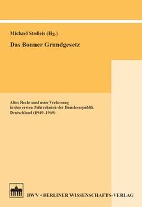 Stolleis |  Das Bonner Grundgesetz | Buch |  Sack Fachmedien