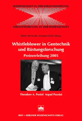 Deiseroth / Falter |  Whistleblower in Gentechnik und Rüstungsforschung | Buch |  Sack Fachmedien