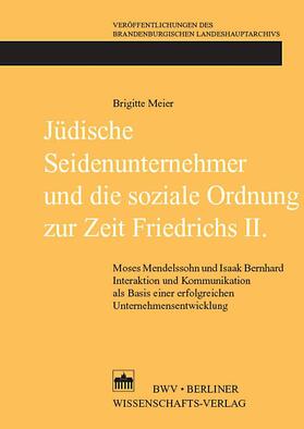Meier | Jüdische Seidenunternehmer und die soziale Ordnung zur Zeit Friedrichs II. | Buch | 978-3-8305-1362-9 | sack.de