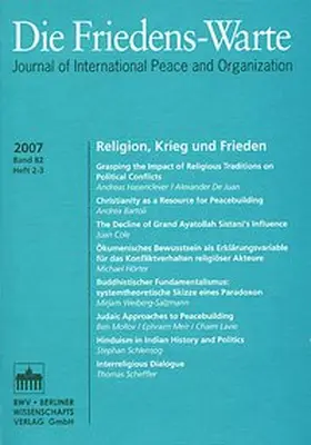 Rittberger / Tomuschat |  Die Friedenswarte – Heft 2-3/2007, Band 82 | Buch |  Sack Fachmedien