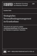 Merk |  Strategisches Personalbindungsmanagement im Krankenhaus | Buch |  Sack Fachmedien