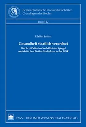 Seifert | Gesundheit staatlich verordnet | Buch | 978-3-8305-1713-9 | www.sack.de