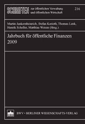 Junkernheinrich / Korioth / Lenk |  Jahrbuch für öffentliche Finanzen (2009) | Buch |  Sack Fachmedien