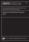 Junkernheinrich / Korioth / Lenk |  Jahrbuch für öffentliche Finanzen (2009) | Buch |  Sack Fachmedien
