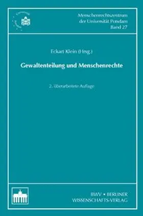 Klein |  Gewaltenteilung und Menschenrechte | Buch |  Sack Fachmedien