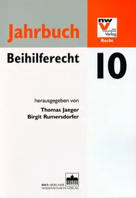 Jaeger / Rumersdorfer |  Jahrbuch Beihilferecht 10 | Buch |  Sack Fachmedien