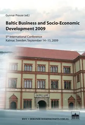 Prause |  Baltic Business and Socio-Economic Development 2009 | Buch |  Sack Fachmedien