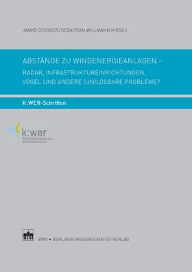 Geßner / Brandt / Willmann | Abstände zu Windenergieanlagen | E-Book | sack.de