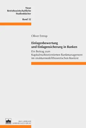 Entrop |  Einlagenbewertung und Einlagensicherung in Banken | eBook | Sack Fachmedien
