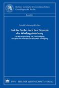 Lehmann-Richter |  Auf der Suche nach den Grenzen der Wiedergutmachung | eBook | Sack Fachmedien