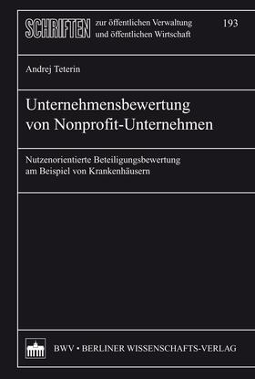 Teterin | Unternehmensbewertung von Nonprofit-Unternehmen | E-Book | sack.de