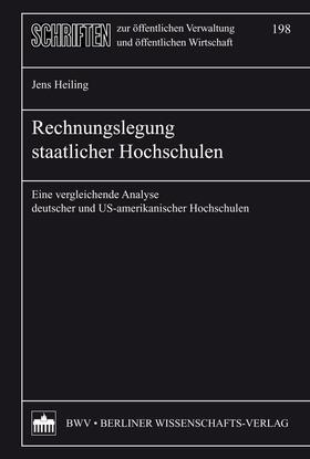 Heiling | Rechnungslegung staatlicher Hochschulen | E-Book | sack.de