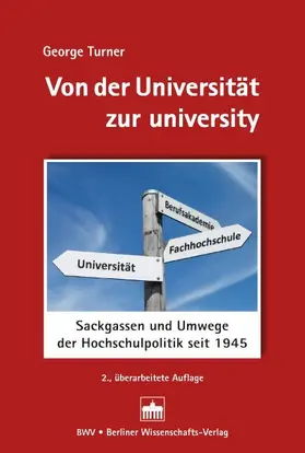 Turner |  Von der Universität zur university | eBook | Sack Fachmedien