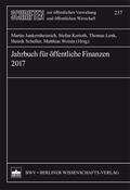 Junkernheinrich / Korioth / Lenk |  Jahrbuch für öffentliche Finanzen 2017 | eBook | Sack Fachmedien