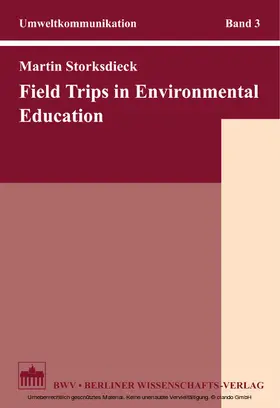 Storksdieck |  Field Trips in Environmental Education | eBook | Sack Fachmedien