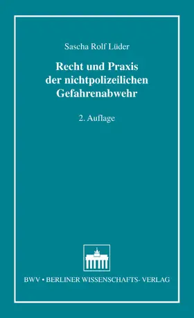 Lüder |  Recht und Praxis der nichtpolizeilichen Gefahrenabwehr | eBook | Sack Fachmedien