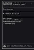 Zimmermann |  Kommunalfinanzen | eBook | Sack Fachmedien