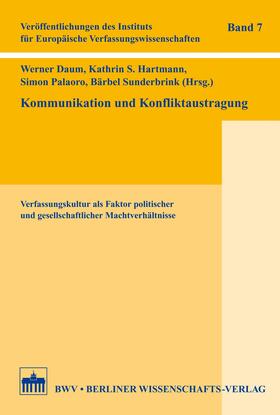 Daum / Hartmann / Palaoro |  Kommunikation und Konfliktaustragung | eBook | Sack Fachmedien