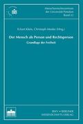 Klein / Menke |  Der Mensch als Person und Rechtsperson | eBook | Sack Fachmedien